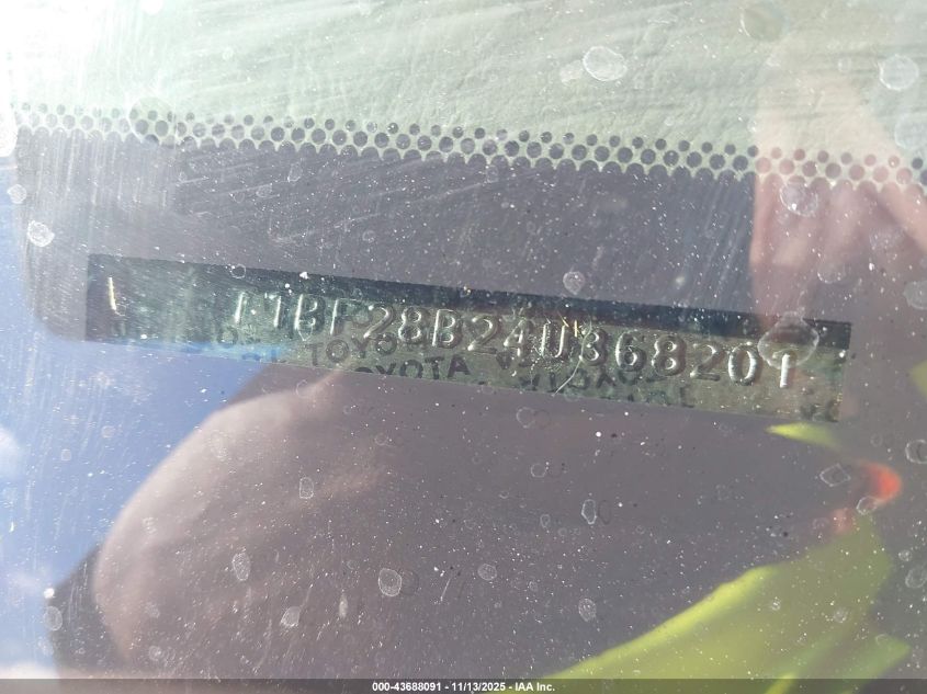 2004 Toyota Avalon Xls VIN: 4T1BF28B24U368201 Lot: 43688091