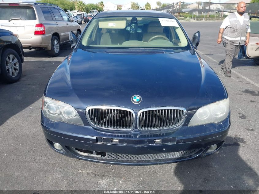 2008 BMW 750Li VIN: WBAHN83508DT80517 Lot: 43688106