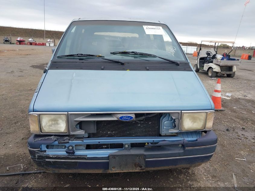 1FMDA11U3NZA03284 1992 FORD AEROSTAR photo no. 6