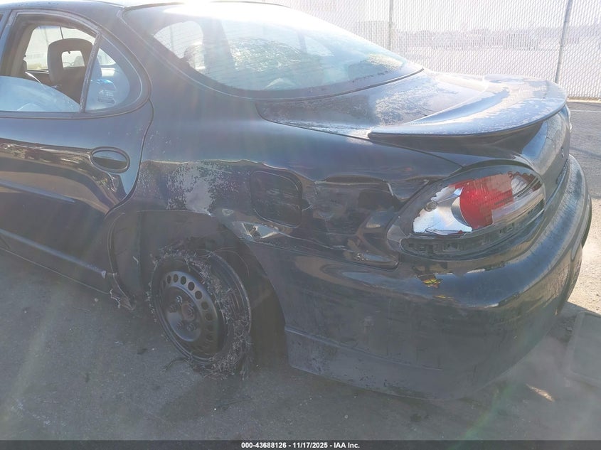 2000 Pontiac Grand Prix Gt VIN: 1G2WP52K9YF145990 Lot: 43688126