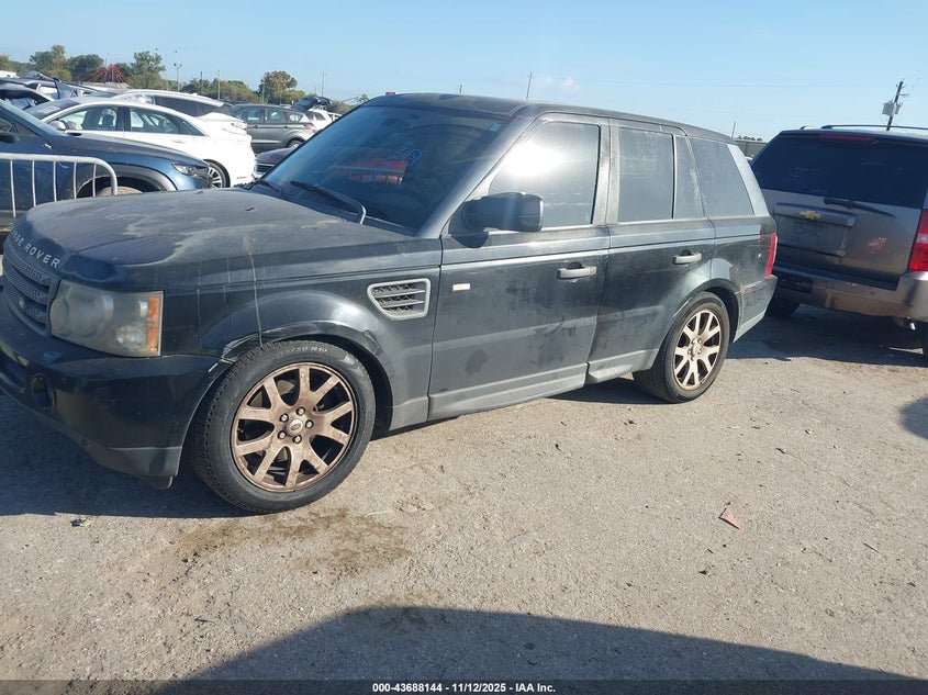 2009 Land Rover Range Rover Sport Hse VIN: SALSF25459A196578 Lot: 43688144