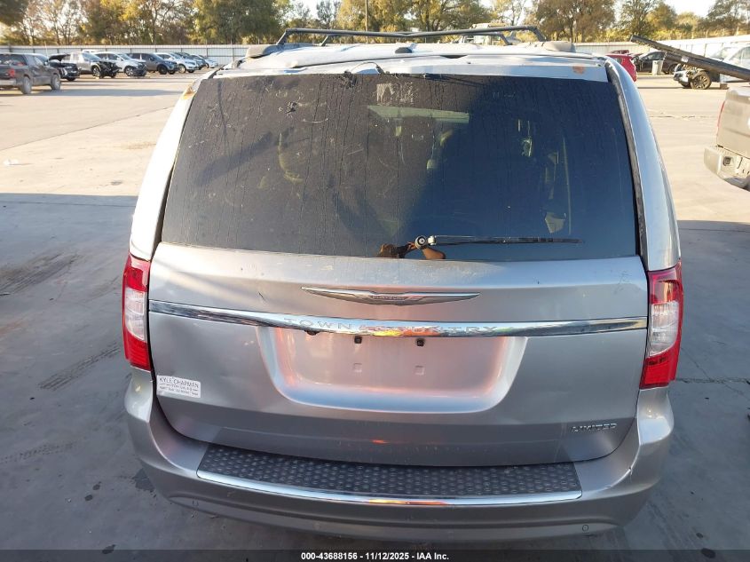 2013 Chrysler Town & Country Limited VIN: 2C4RC1GG1DR650670 Lot: 43688156