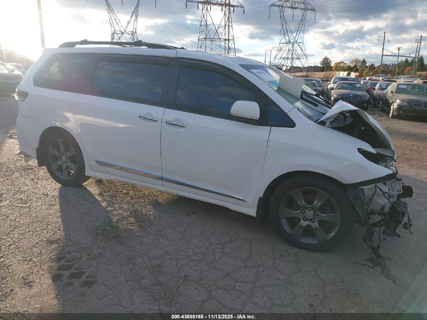 TOYOTA SIENNA SE 8 PASSENGER