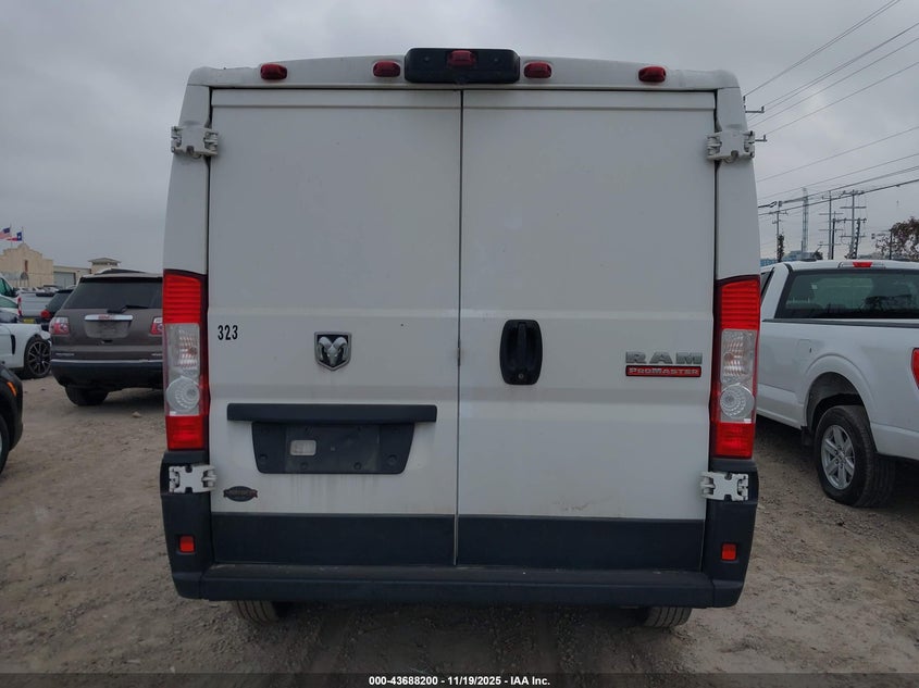 2021 Ram Promaster 1500 Low Roof 118 Wb VIN: 3C6LRVNG4ME506103 Lot: 43688200