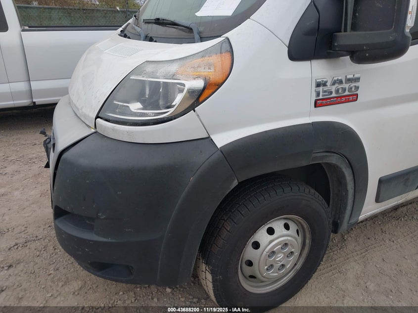 2021 Ram Promaster 1500 Low Roof 118 Wb VIN: 3C6LRVNG4ME506103 Lot: 43688200