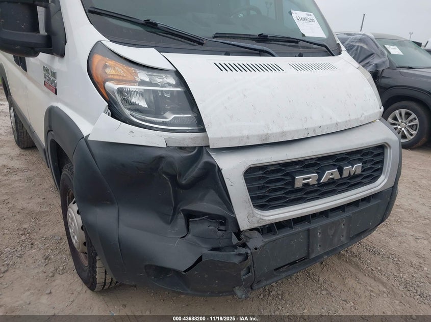 2021 Ram Promaster 1500 Low Roof 118 Wb VIN: 3C6LRVNG4ME506103 Lot: 43688200