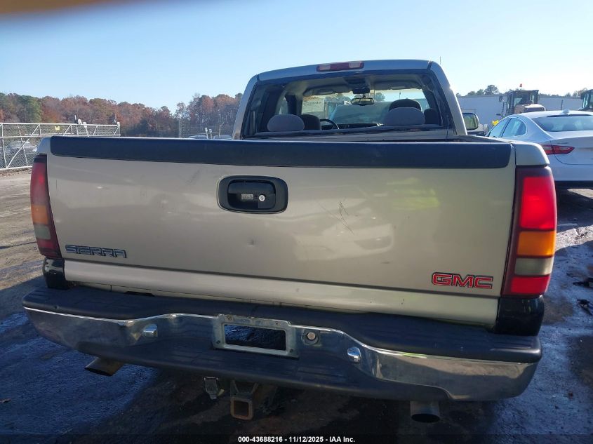 1999 GMC Sierra 1500 Sle VIN: 2GTEK19T0X1542877 Lot: 43688216