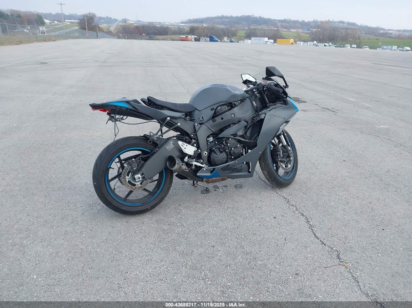 2025 Kawasaki Zx636 K VIN: JKBZXJJ16SA019672 Lot: 43688217