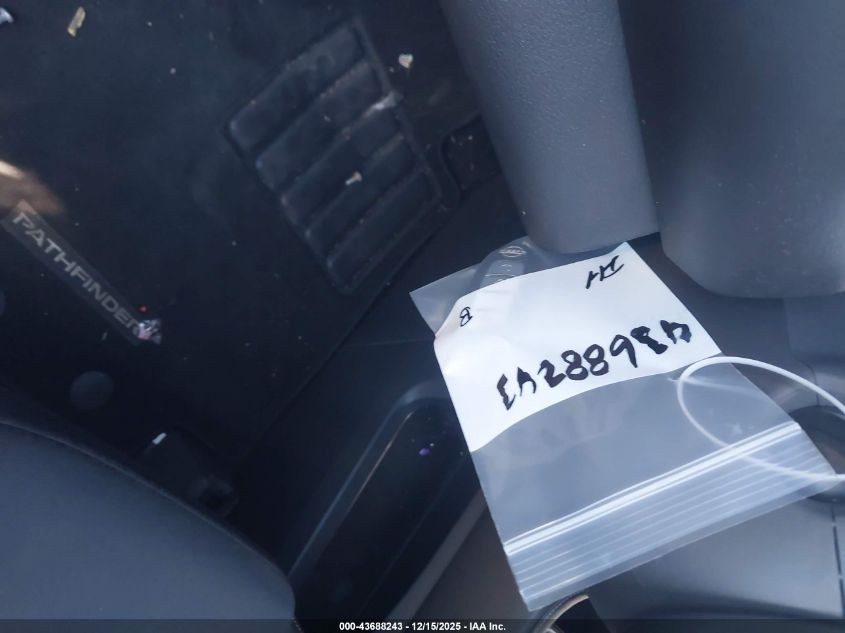 2022 Nissan Pathfinder Sv 2Wd VIN: 5N1DR3BA7NC244857 Lot: 43688243