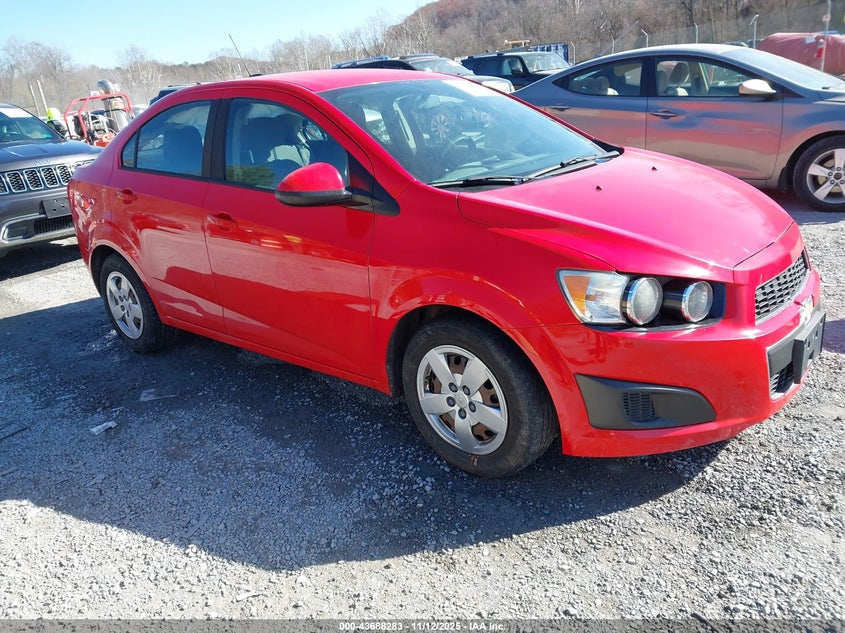 CHEVROLET SONIC LS MANUAL