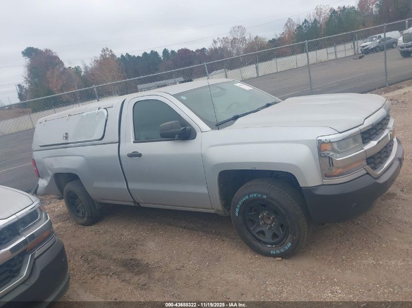 2016 Chevrolet Silverado 1500 Wt VIN: 1GCNCNEH8GZ235969 Lot: 43688322