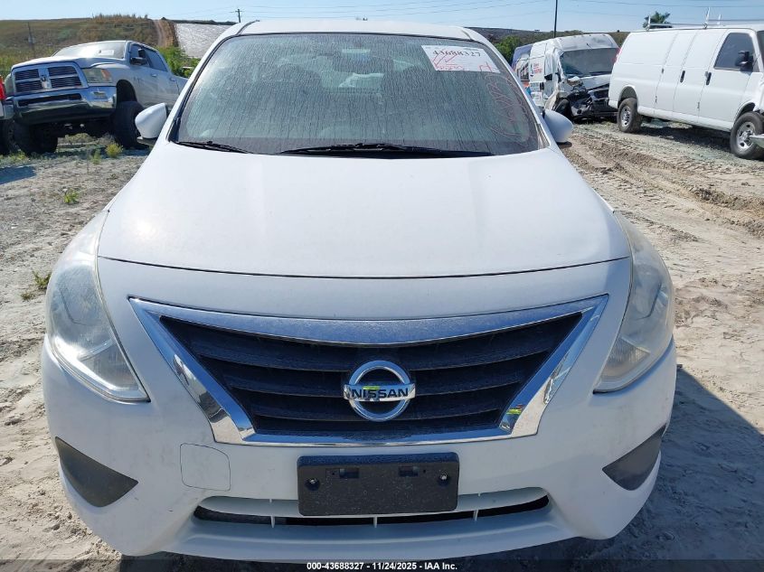 2016 Nissan Versa 1.6 S+ VIN: 3N1CN7AP5GL906745 Lot: 43688327