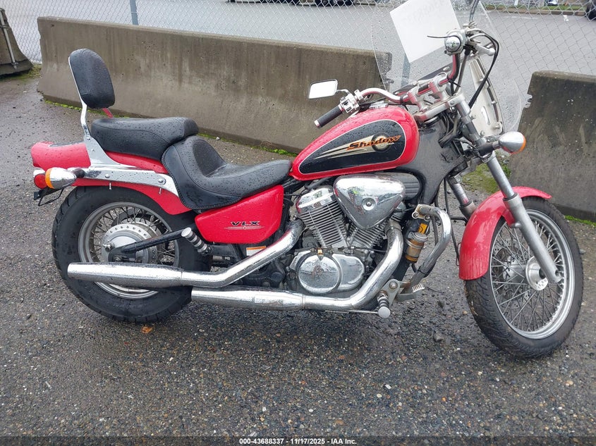 1999 Honda Vt600 Cd2 VIN: JH2PC2161XM902123 Lot: 43688337