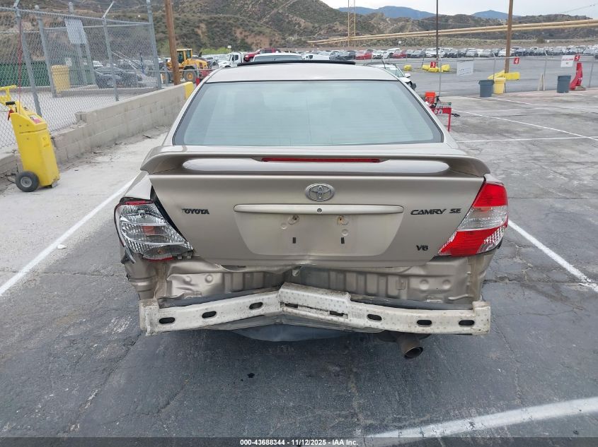 2002 Toyota Camry Se V6 VIN: 4T1BF30K12U506762 Lot: 43688344