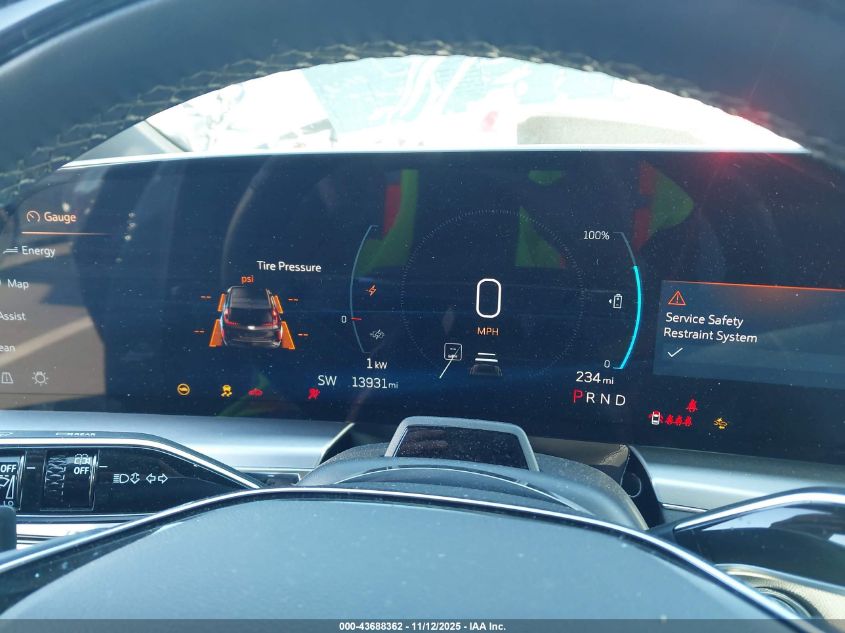 2024 Cadillac Lyriq Luxury W/1Se VIN: 1GYKPSRL3RZ129317 Lot: 43688362