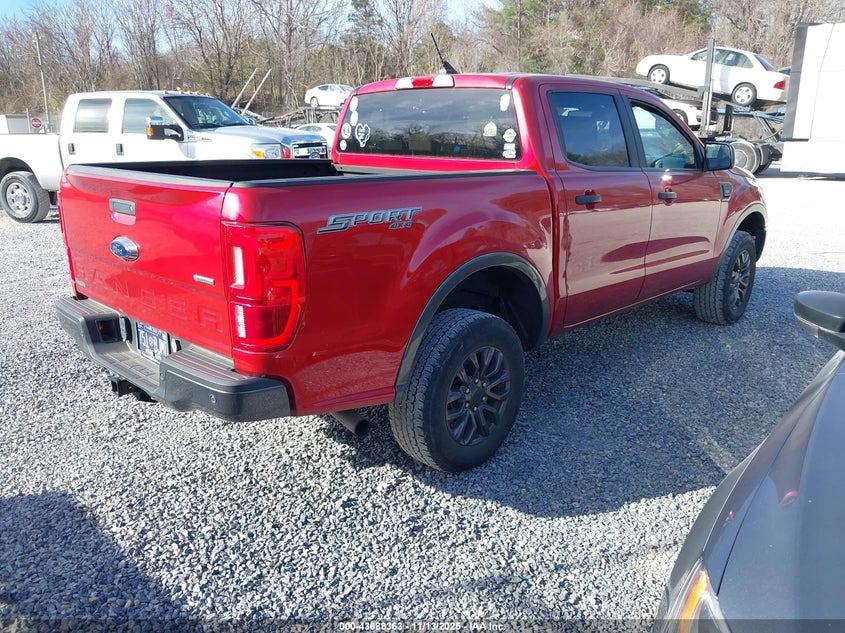 Vin: 1fter4fh0lla33275, lot: 44183656, ford ranger xlt 20204