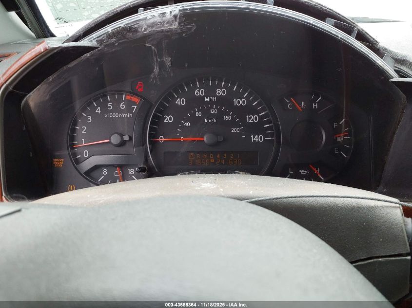 2005 Nissan Armada Se VIN: 5N1AA08A65N708676 Lot: 43688364