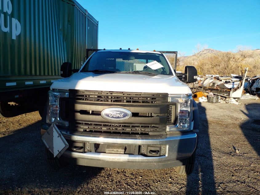 2019 Ford F-550 Chassis Xl VIN: 1FDUF5GY2KDA26499 Lot: 43688383