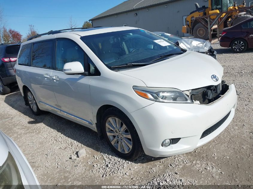 TOYOTA SIENNA LIMITED PREMIUM 7 PASSENGER