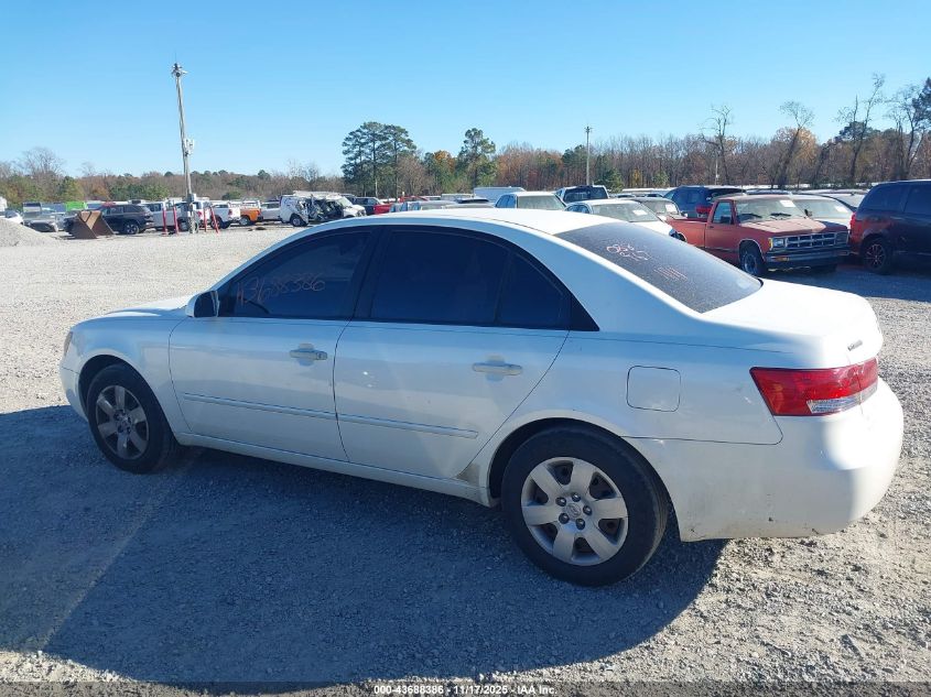 2006 Hyundai Sonata Gl VIN: KMHET46C56A088967 Lot: 43688386