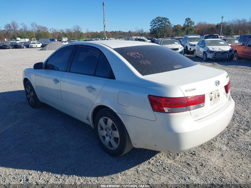 2006 Hyundai Sonata Gl VIN: KMHET46C56A088967 Lot: 43688386