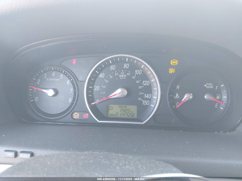 2006 Hyundai Sonata Gl VIN: KMHET46C56A088967 Lot: 43688386