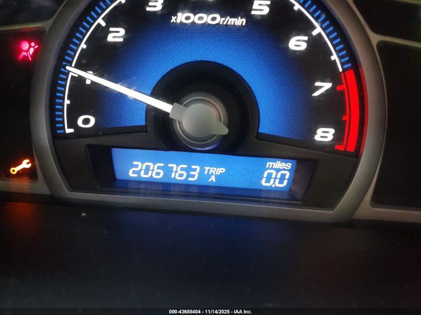 2008 Honda Civic Ex VIN: 2HGFG118X8H574730 Lot: 43688404