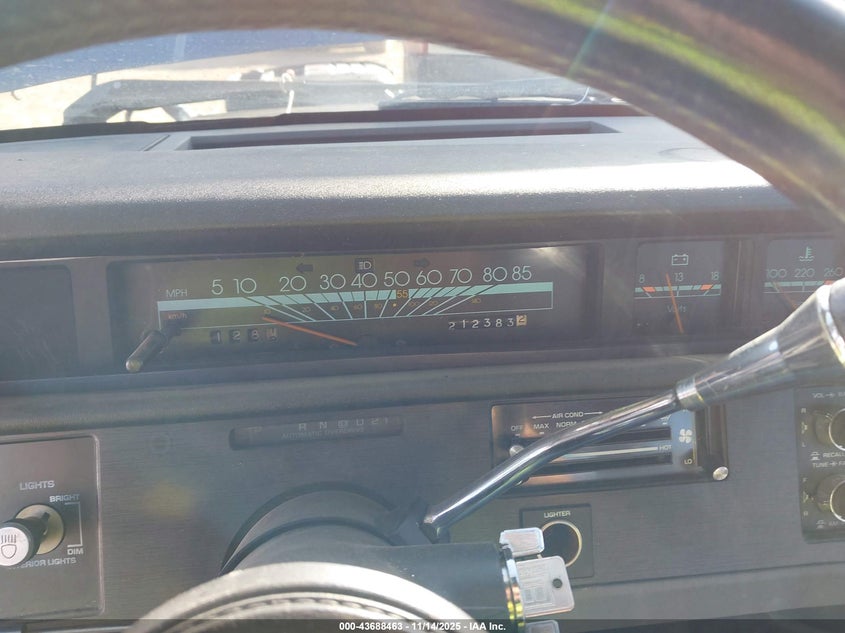 1988 Chevrolet Celebrity VIN: 1G1AW51W2J6130338 Lot: 43688463