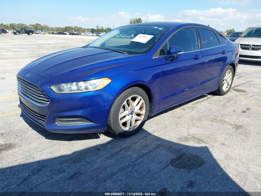 2016 FORD FUSION SE 3FA6P0H73GR176676