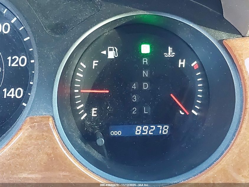 2005 Lexus Es 330 VIN: JTHBA30G855137832 Lot: 43688478