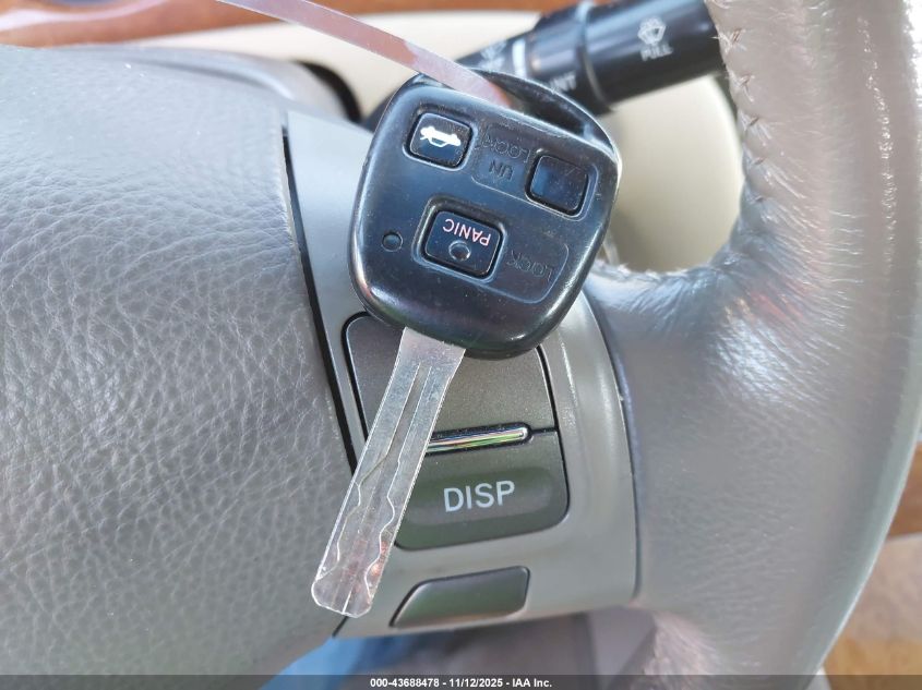 2005 Lexus Es 330 VIN: JTHBA30G855137832 Lot: 43688478