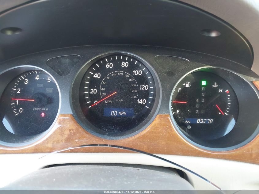 2005 Lexus Es 330 VIN: JTHBA30G855137832 Lot: 43688478