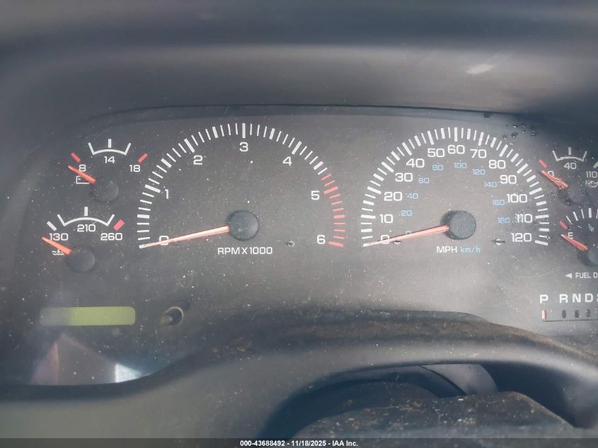 1998 Dodge Dakota Slt/Sport VIN: 1B7FL26X3WS597160 Lot: 43688492