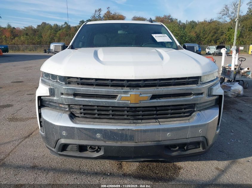 2019 Chevrolet Silverado 1500 Lt VIN: 3GCPWCEK2KG197695 Lot: 43688499