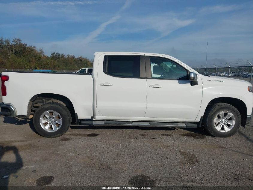 2019 Chevrolet Silverado 1500 Lt VIN: 3GCPWCEK2KG197695 Lot: 43688499