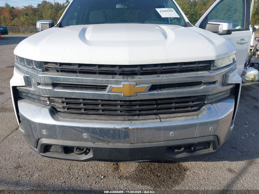 2019 Chevrolet Silverado 1500 Lt VIN: 3GCPWCEK2KG197695 Lot: 43688499