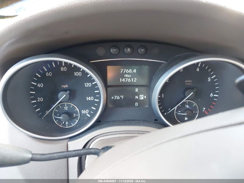 2009 Mercedes-Benz Ml 350 4Matic VIN: 4JGBB86E29A471588 Lot: 43688507