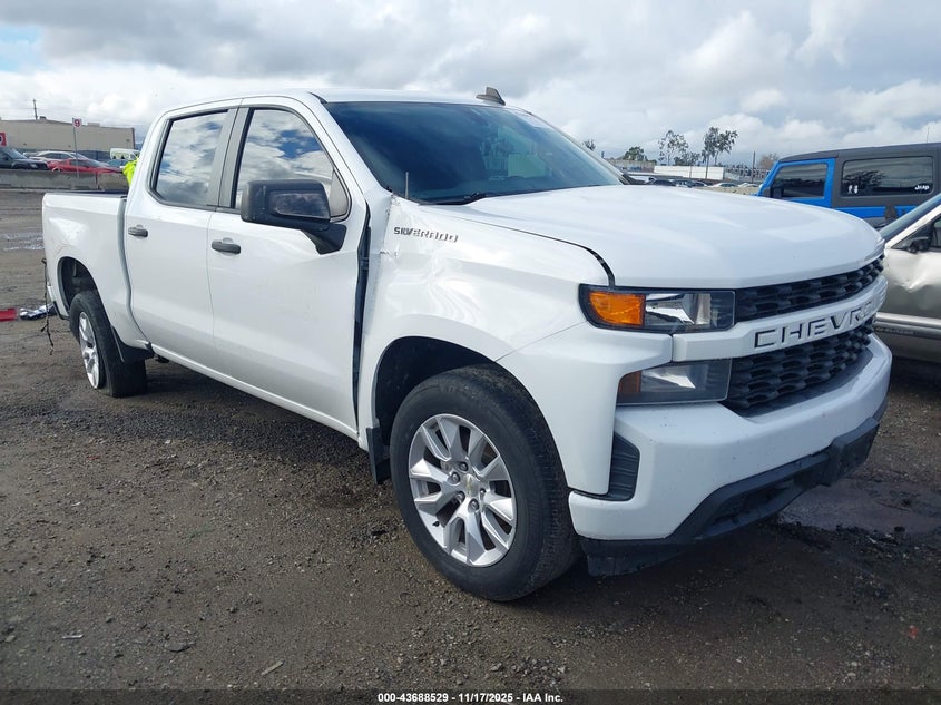 2019 CHEVROLET SILVERADO 1500 CUSTOM - 3GCPWBEH5KG175317