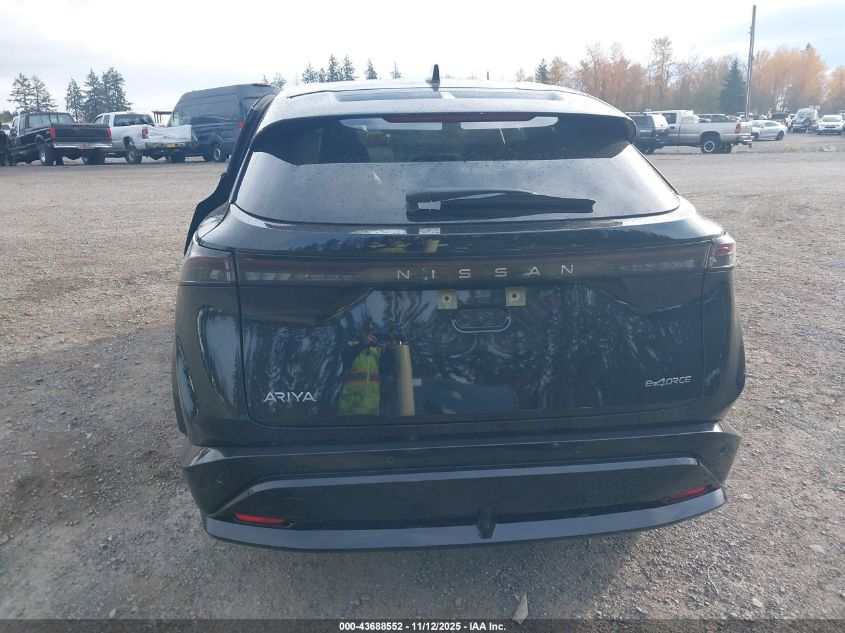 2025 Nissan Ariya Engage VIN: JN8CF0BF9SM767648 Lot: 43688552