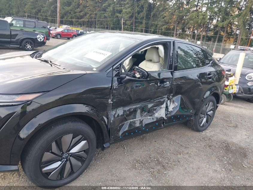 2025 Nissan Ariya Engage VIN: JN8CF0BF9SM767648 Lot: 43688552
