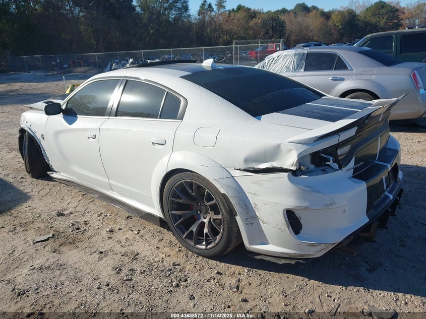 Vin: 2c3cdxl99mh637382, lot: 44183865, dodge charger srt hellcat widebody rwd 20213