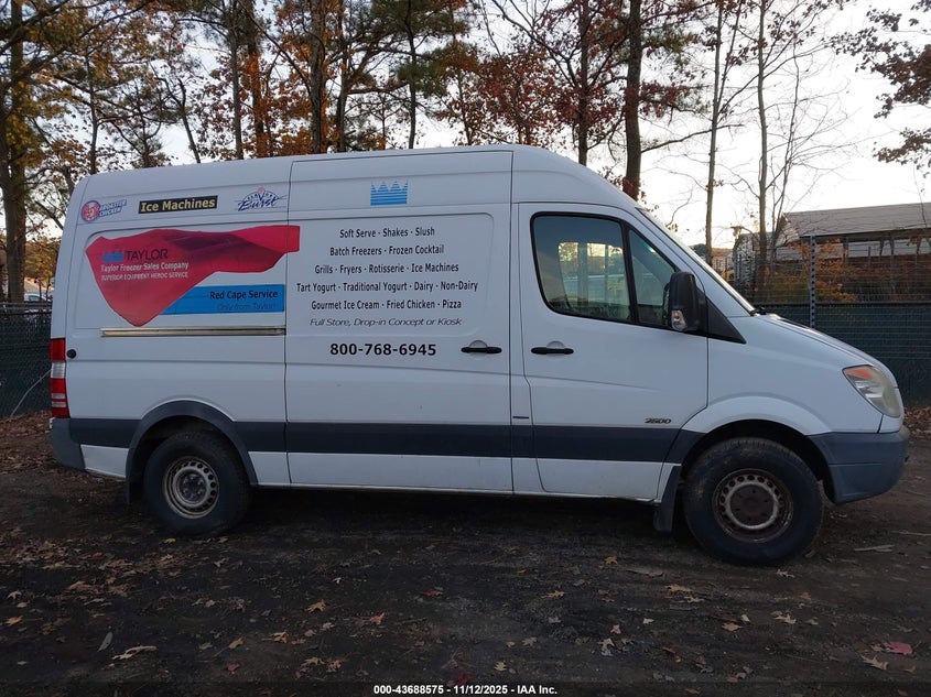 2013 MERCEDES-BENZ SPRINTER 2500 NORMAL ROOF WD3PE7CC8D5796076