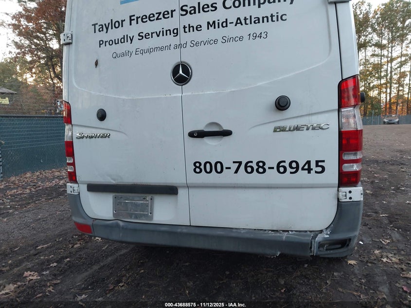 2013 MERCEDES-BENZ SPRINTER 2500 NORMAL ROOF WD3PE7CC8D5796076