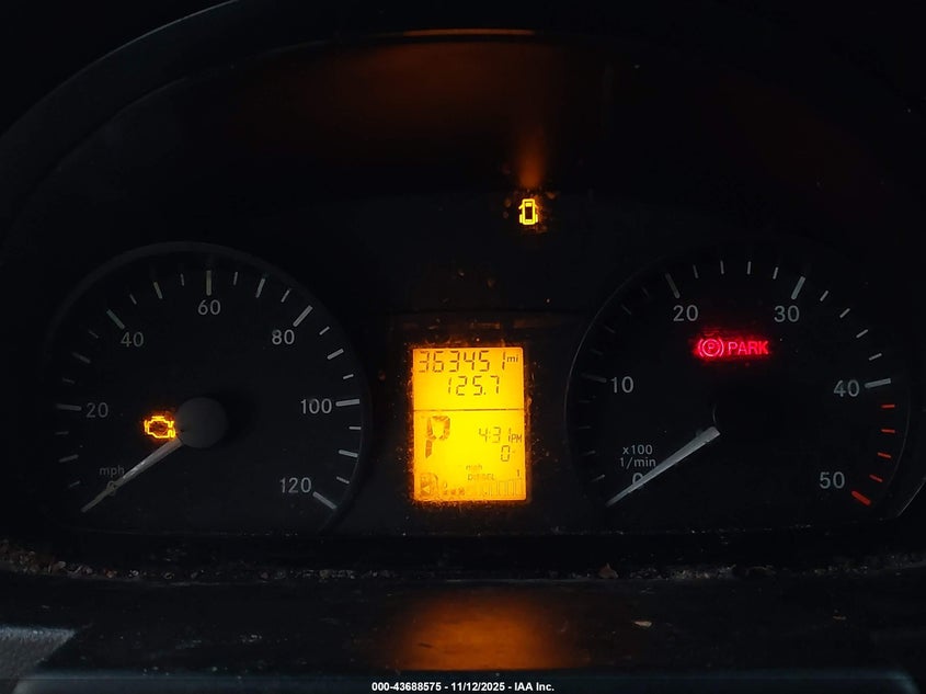 2013 MERCEDES-BENZ SPRINTER 2500 NORMAL ROOF WD3PE7CC8D5796076