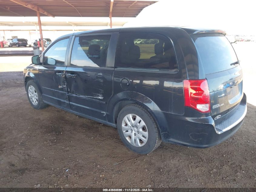 2014 Dodge Grand Caravan Se VIN: 2C4RDGBG9ER365787 Lot: 43688596
