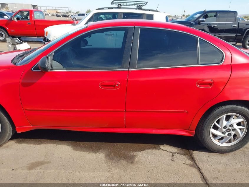 2003 Pontiac Grand Am Se VIN: 1G2NE52F83C246128 Lot: 43688601