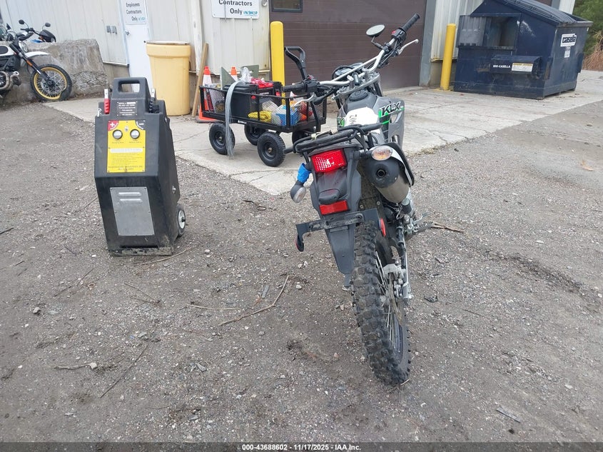 2024 Kawasaki Klx232 C VIN: MH4LXEC18RJP00167 Lot: 43688602