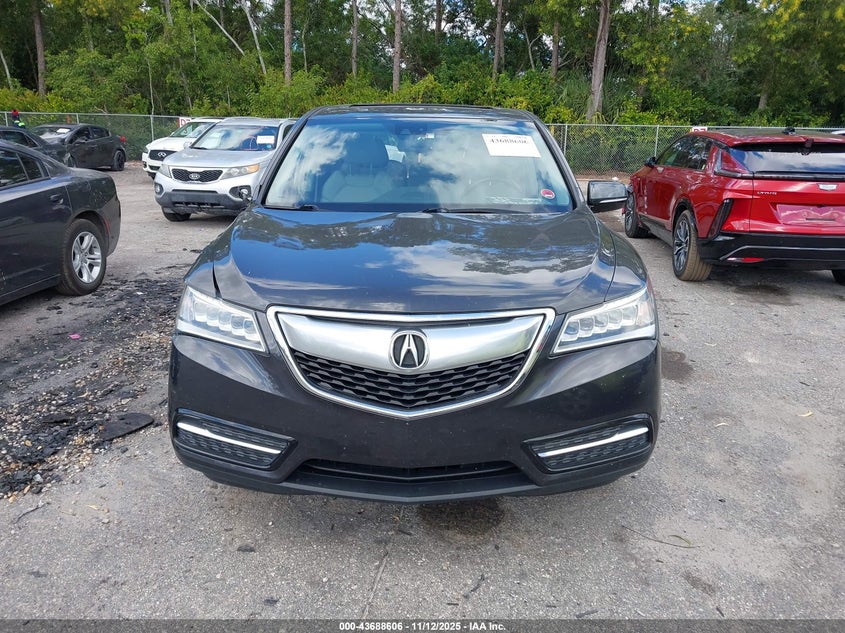 2014 Acura Mdx Technology Package VIN: 5FRYD4H44EB012536 Lot: 43688606