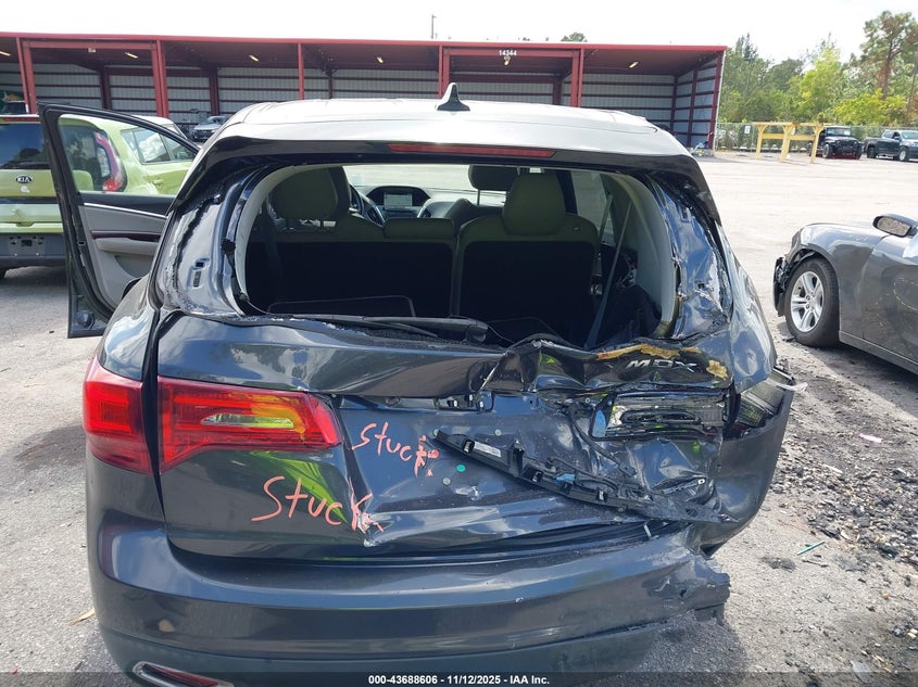 2014 Acura Mdx Technology Package VIN: 5FRYD4H44EB012536 Lot: 43688606
