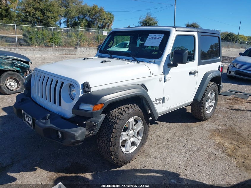 1C4GJXAN3MW626899 2021 JEEP WRANGLER photo no. 2